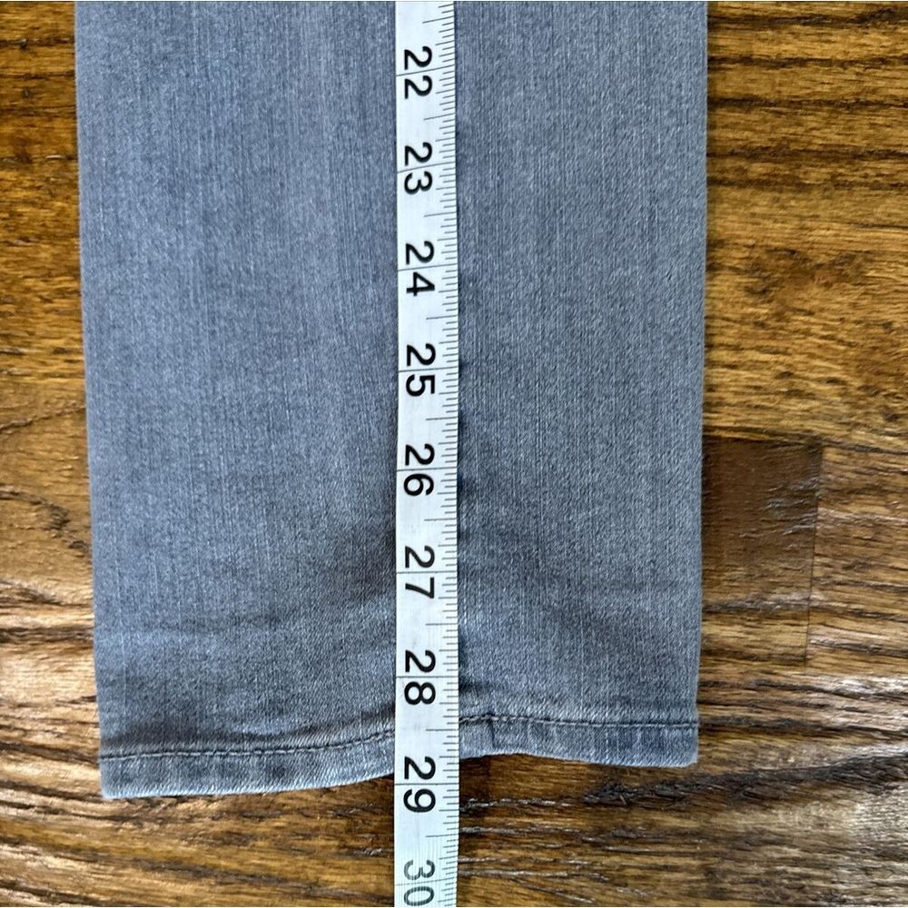 Paige Jeans Women W30X29‎ Gray Denim Skyline Ankle Peg Stretch Mid-Rise Pants - Picture 13 of 14